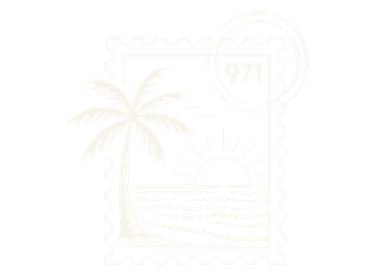 Stamp 971 imprimé en Blanc